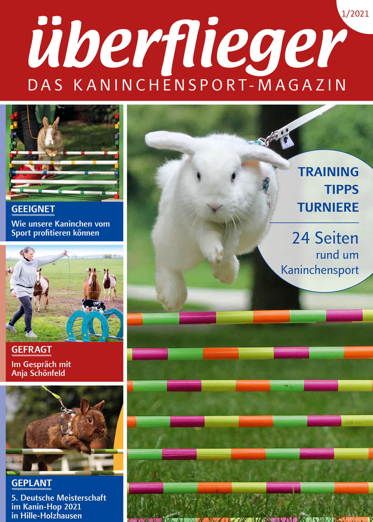 Überflieger 2021 – Das Kaninchensport-Magazin